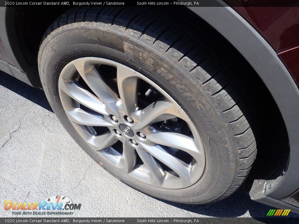 2020 Lincoln Corsair Standard AWD Burgundy Velvet / Sandstone Photo #5