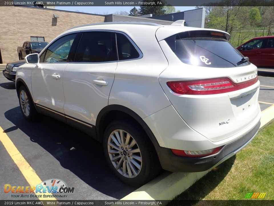 2019 Lincoln MKC AWD White Platinum / Cappuccino Photo #2