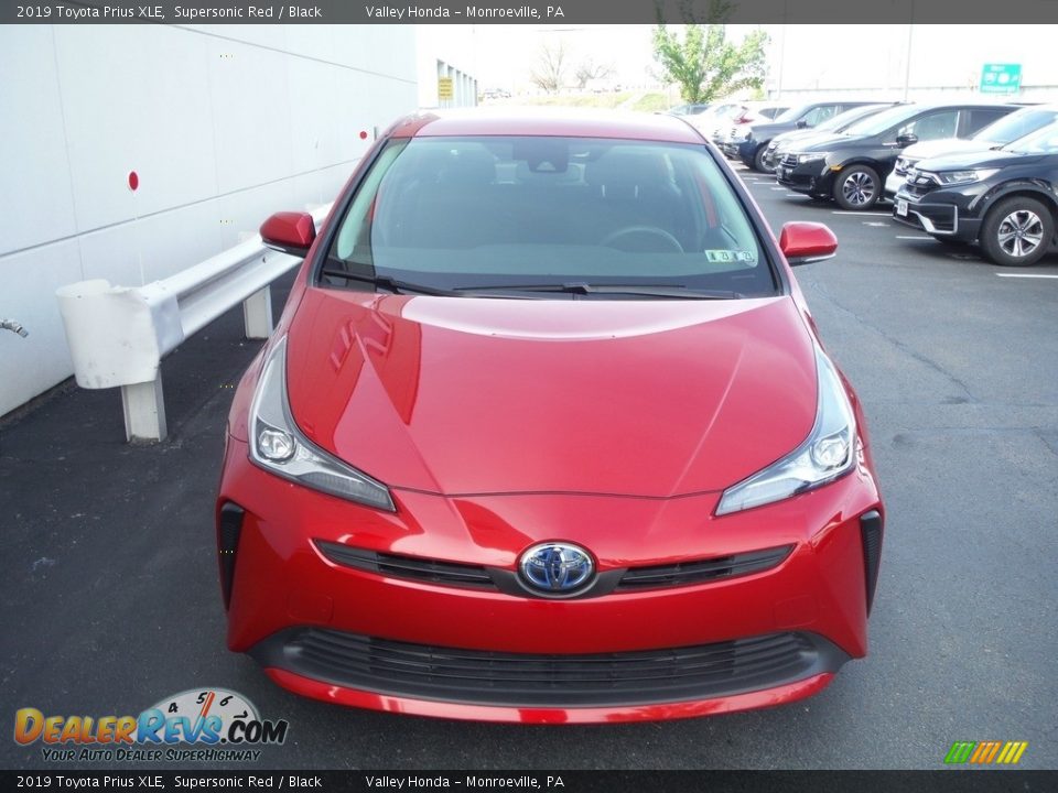 2019 Toyota Prius XLE Supersonic Red / Black Photo #5