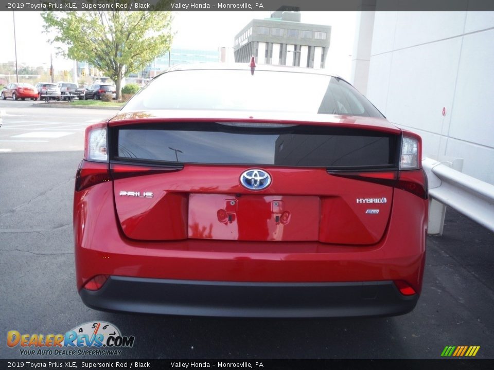 2019 Toyota Prius XLE Supersonic Red / Black Photo #8