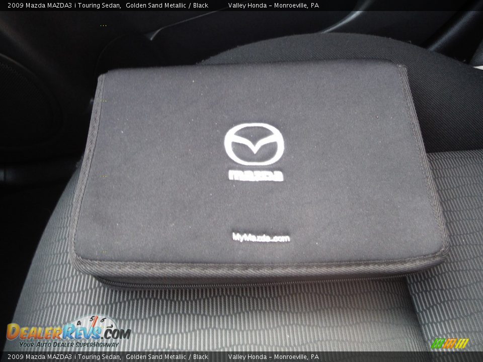 2009 Mazda MAZDA3 i Touring Sedan Golden Sand Metallic / Black Photo #23