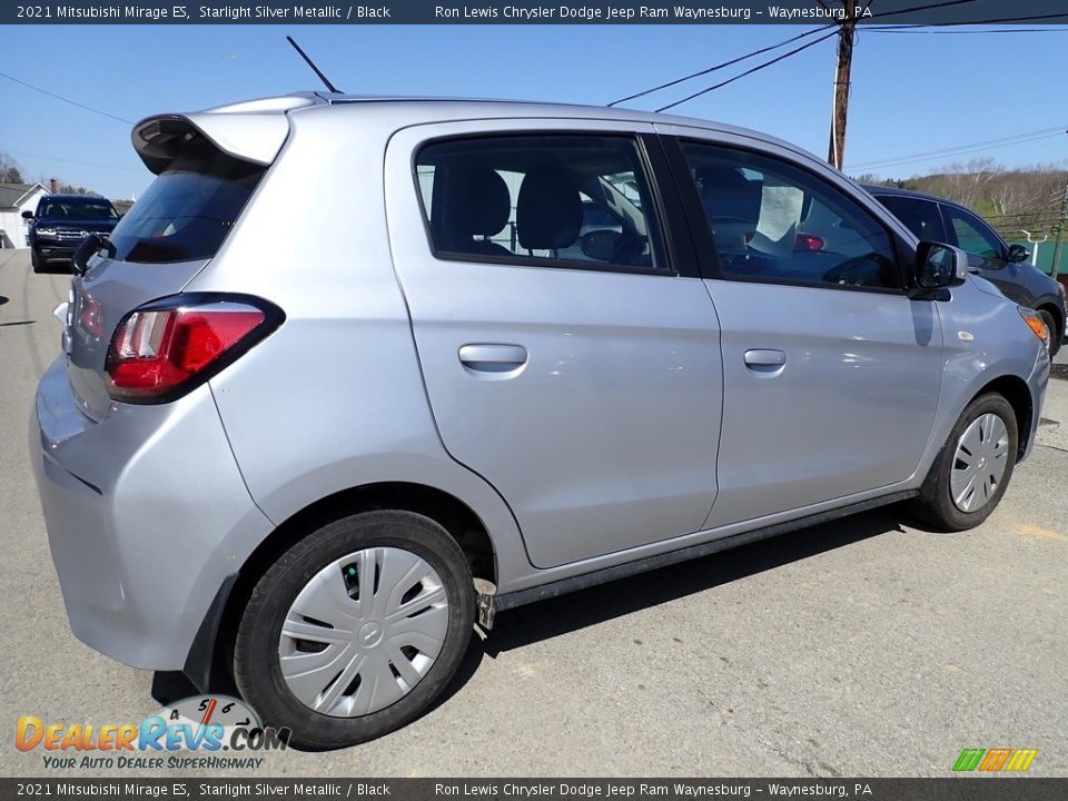 Starlight Silver Metallic 2021 Mitsubishi Mirage ES Photo #3