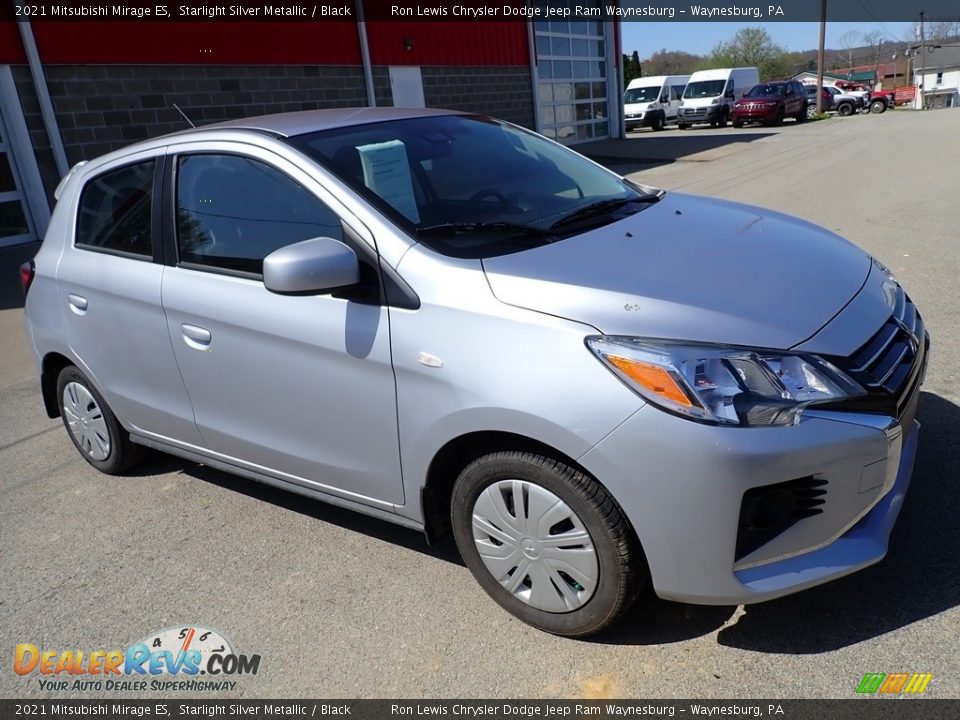 Front 3/4 View of 2021 Mitsubishi Mirage ES Photo #4