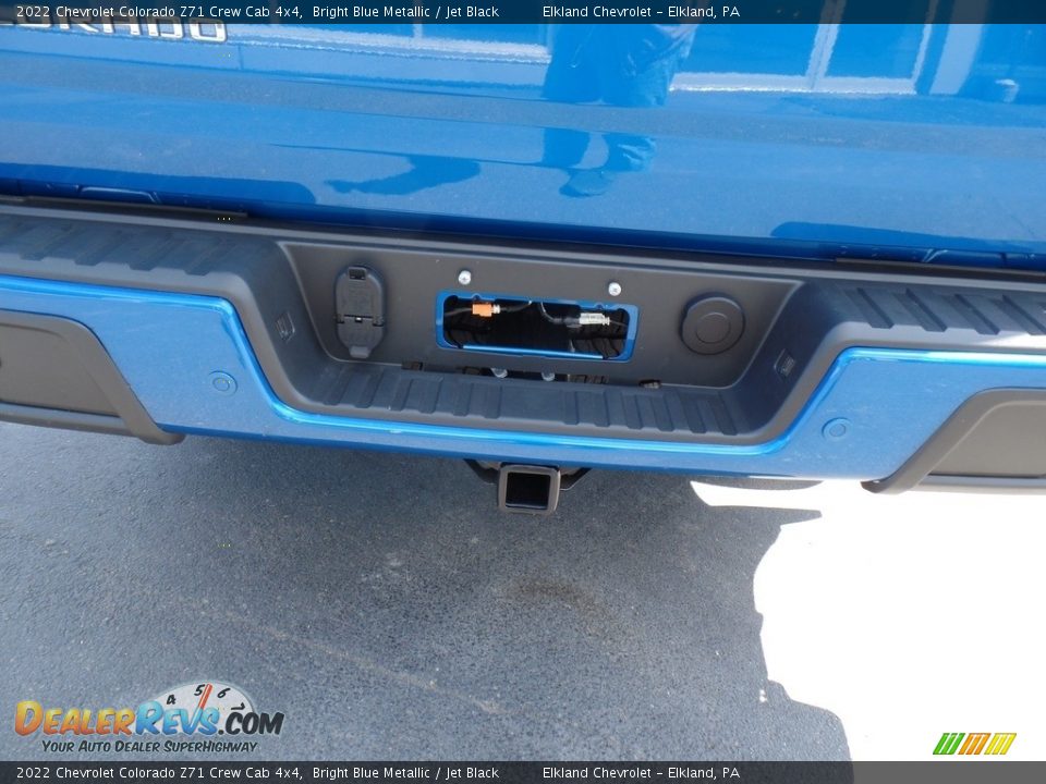 2022 Chevrolet Colorado Z71 Crew Cab 4x4 Bright Blue Metallic / Jet Black Photo #12