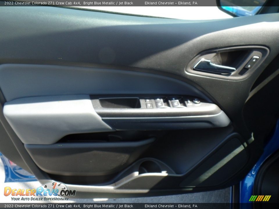 2022 Chevrolet Colorado Z71 Crew Cab 4x4 Bright Blue Metallic / Jet Black Photo #16