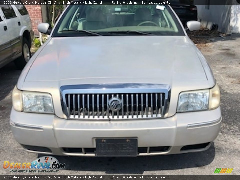 2006 Mercury Grand Marquis GS Silver Birch Metallic / Light Camel Photo #1