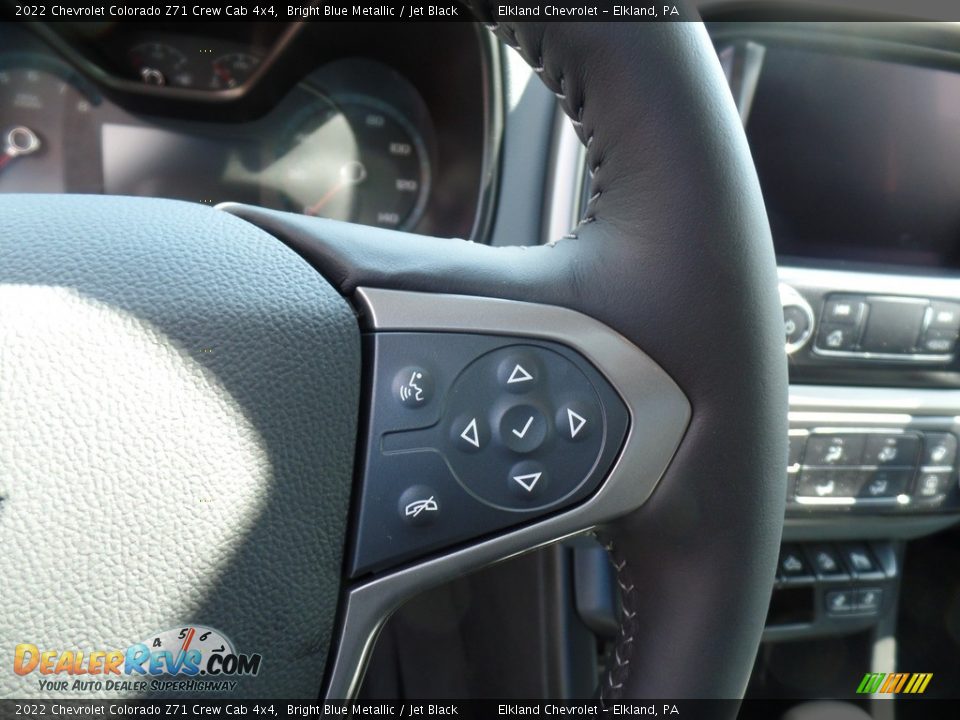 2022 Chevrolet Colorado Z71 Crew Cab 4x4 Steering Wheel Photo #21
