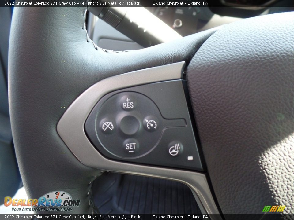 2022 Chevrolet Colorado Z71 Crew Cab 4x4 Steering Wheel Photo #22