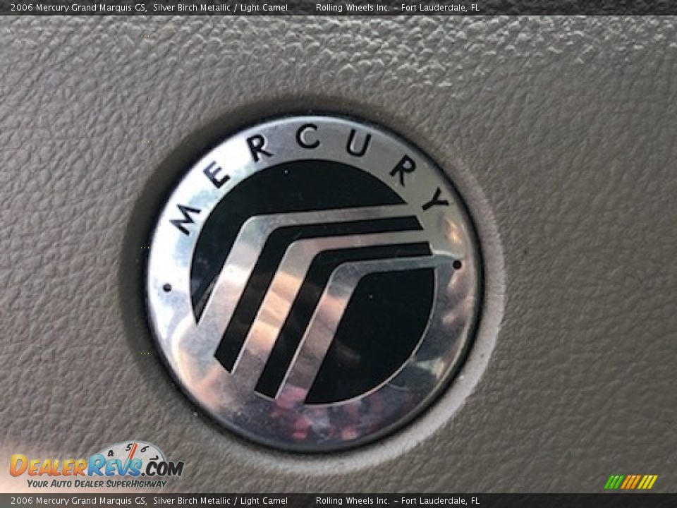 2006 Mercury Grand Marquis GS Silver Birch Metallic / Light Camel Photo #5