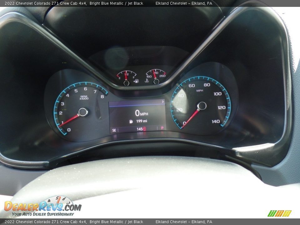 2022 Chevrolet Colorado Z71 Crew Cab 4x4 Gauges Photo #25