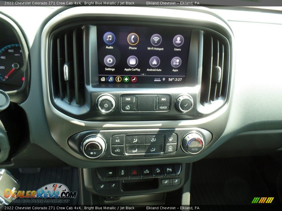 Controls of 2022 Chevrolet Colorado Z71 Crew Cab 4x4 Photo #26