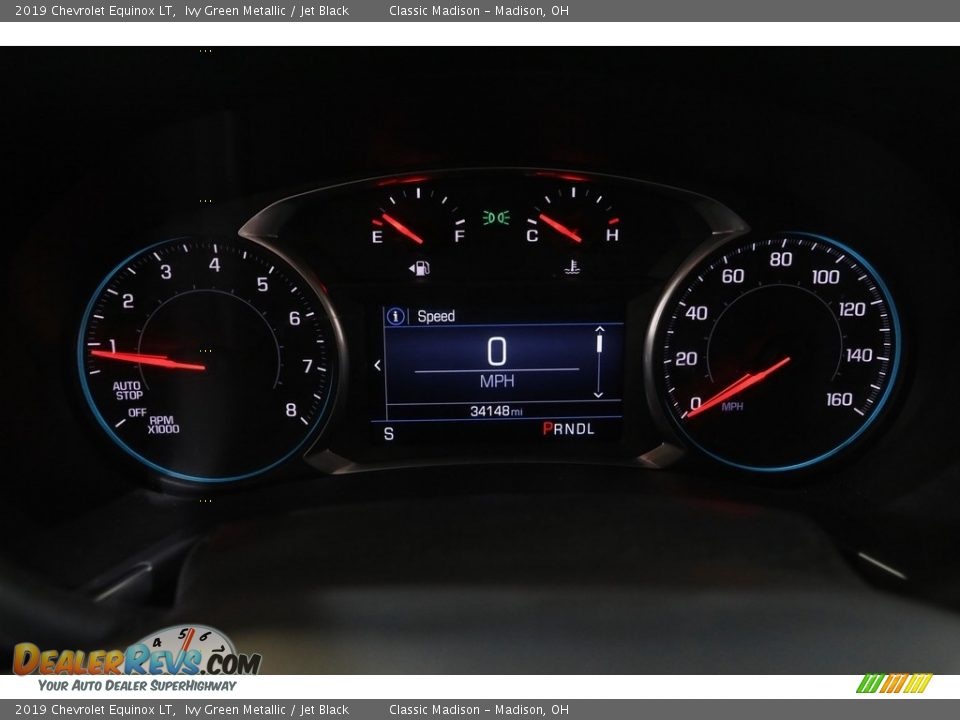 2019 Chevrolet Equinox LT Ivy Green Metallic / Jet Black Photo #8