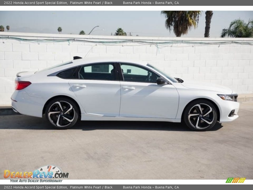 2022 Honda Accord Sport Special Edition Platinum White Pearl / Black Photo #8