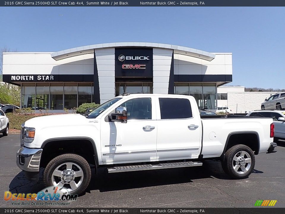 2016 GMC Sierra 2500HD SLT Crew Cab 4x4 Summit White / Jet Black Photo #1