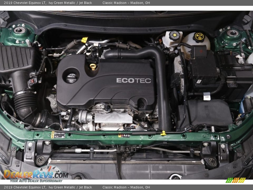 2019 Chevrolet Equinox LT Ivy Green Metallic / Jet Black Photo #18