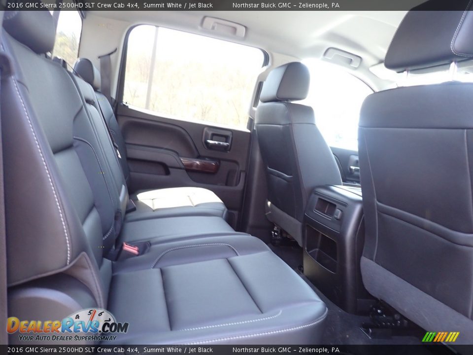 2016 GMC Sierra 2500HD SLT Crew Cab 4x4 Summit White / Jet Black Photo #16