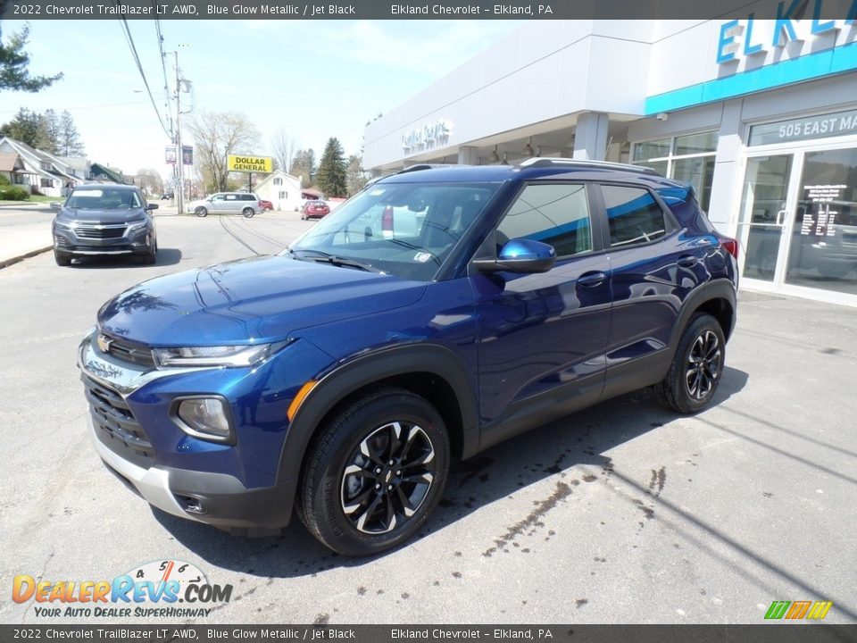 2022 Chevrolet TrailBlazer LT AWD Blue Glow Metallic / Jet Black Photo #1