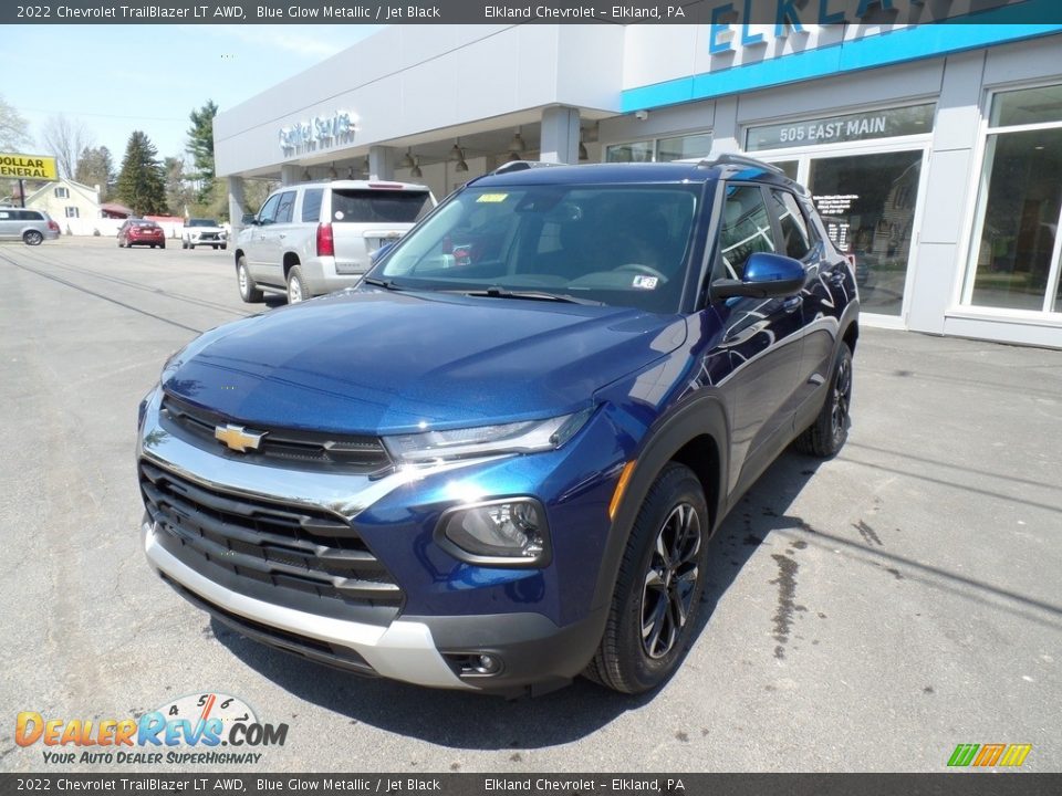 2022 Chevrolet TrailBlazer LT AWD Blue Glow Metallic / Jet Black Photo #2