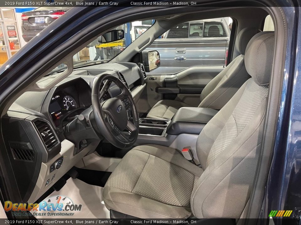 2019 Ford F150 XLT SuperCrew 4x4 Blue Jeans / Earth Gray Photo #11