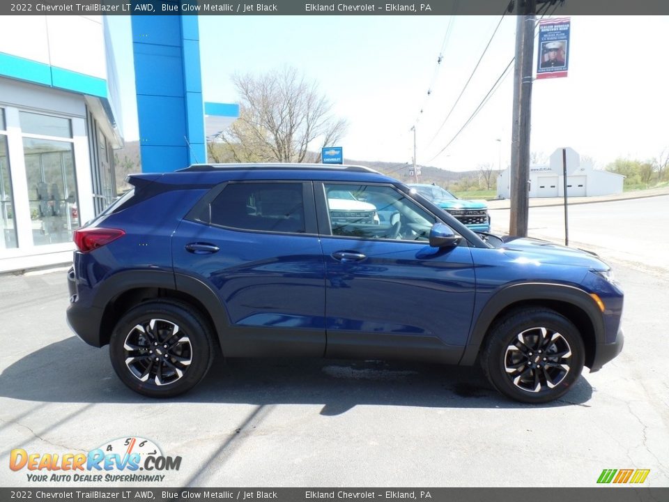 2022 Chevrolet TrailBlazer LT AWD Blue Glow Metallic / Jet Black Photo #6