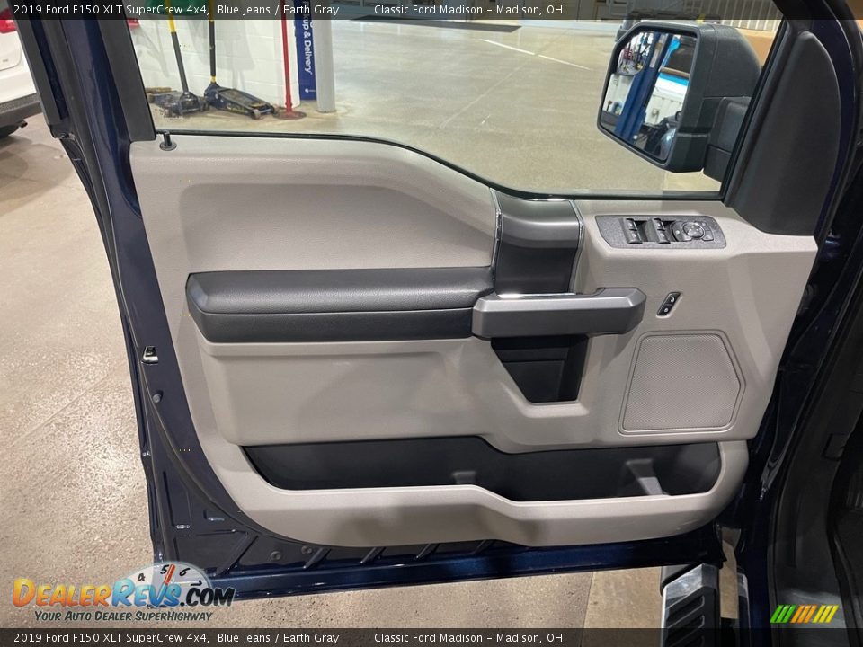 2019 Ford F150 XLT SuperCrew 4x4 Blue Jeans / Earth Gray Photo #12