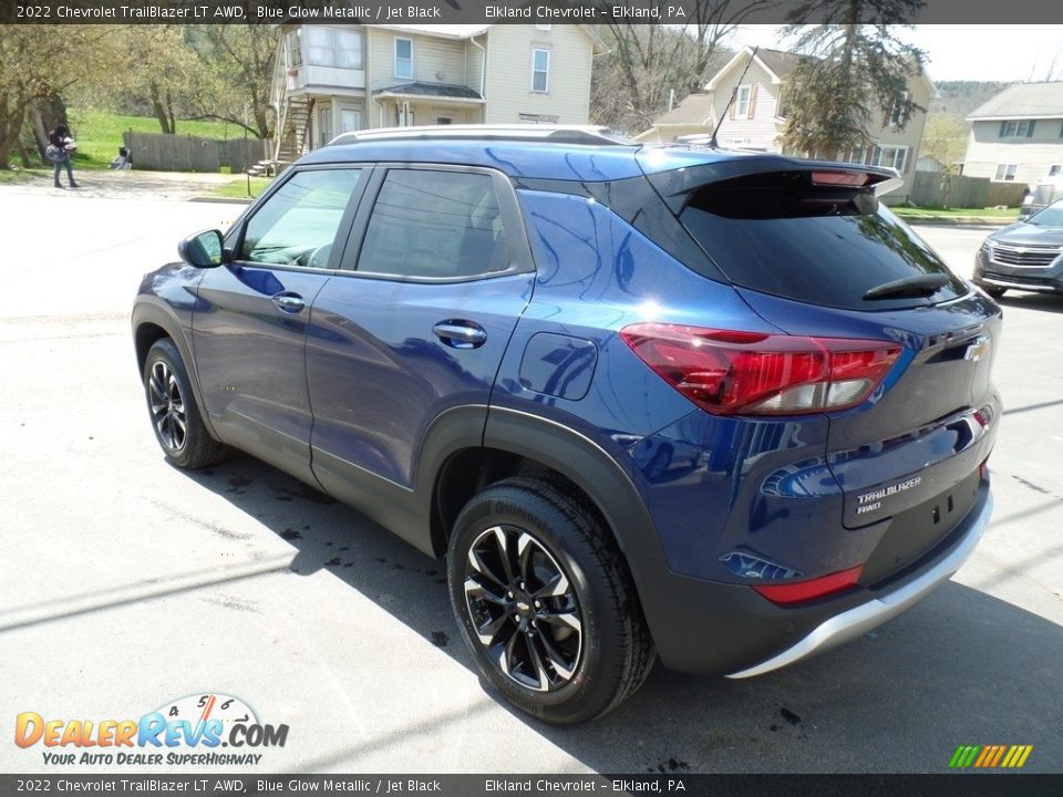 2022 Chevrolet TrailBlazer LT AWD Blue Glow Metallic / Jet Black Photo #9