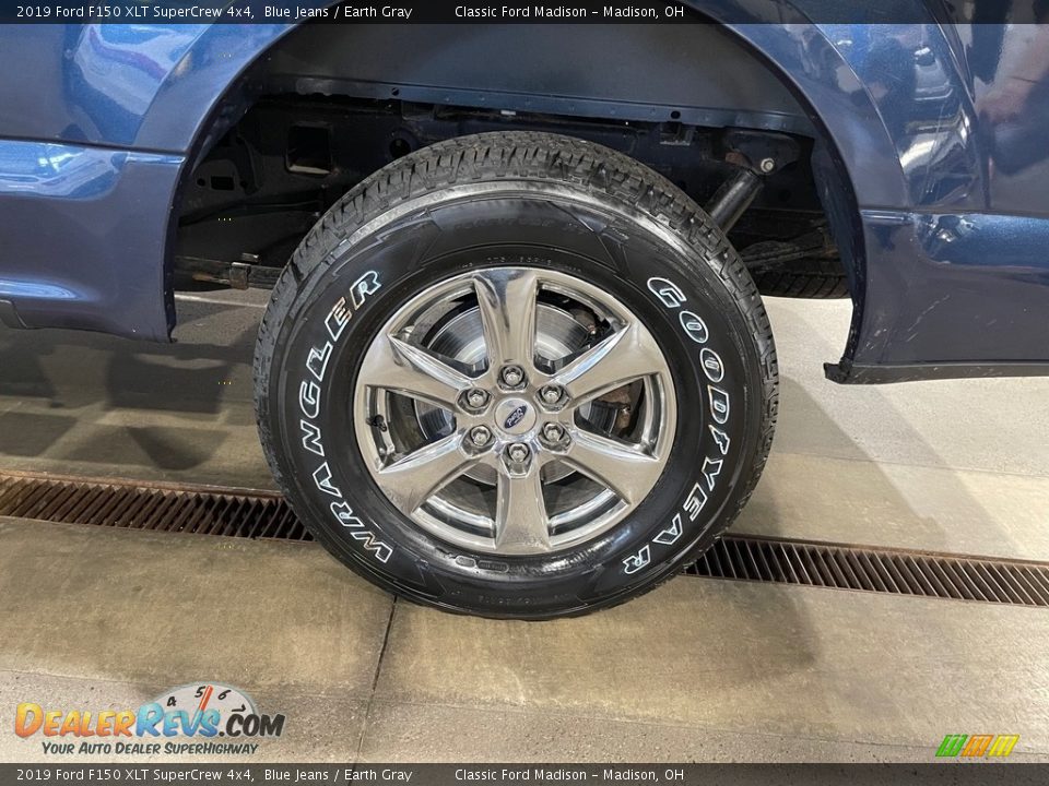 2019 Ford F150 XLT SuperCrew 4x4 Blue Jeans / Earth Gray Photo #15