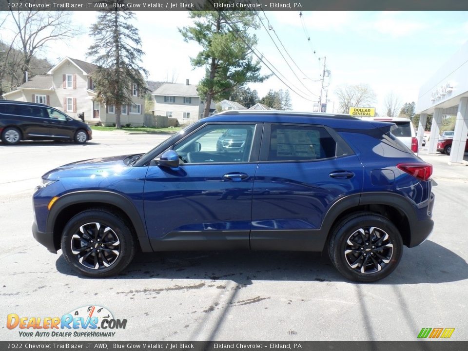 2022 Chevrolet TrailBlazer LT AWD Blue Glow Metallic / Jet Black Photo #10