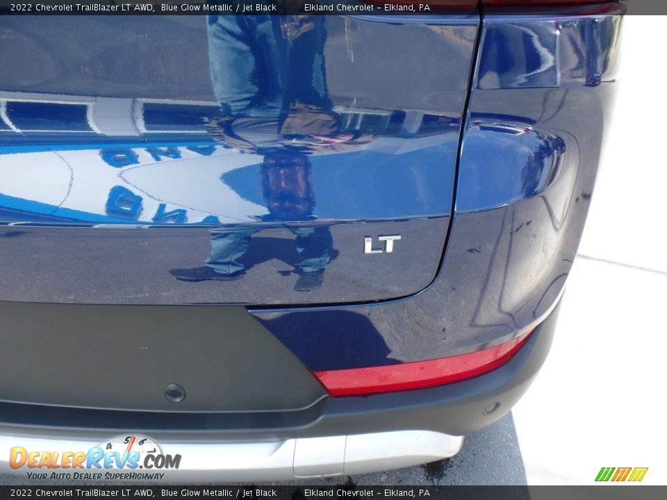 2022 Chevrolet TrailBlazer LT AWD Blue Glow Metallic / Jet Black Photo #13