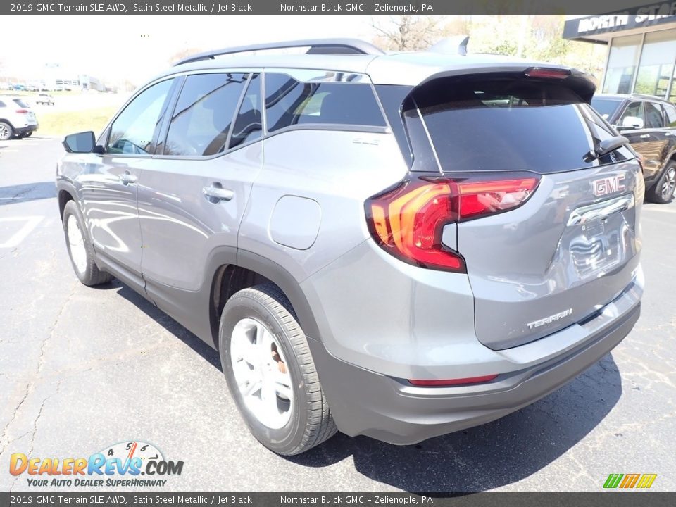 2019 GMC Terrain SLE AWD Satin Steel Metallic / Jet Black Photo #3