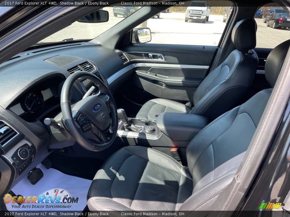 2017 Ford Explorer XLT 4WD Shadow Black / Ebony Black Photo #11
