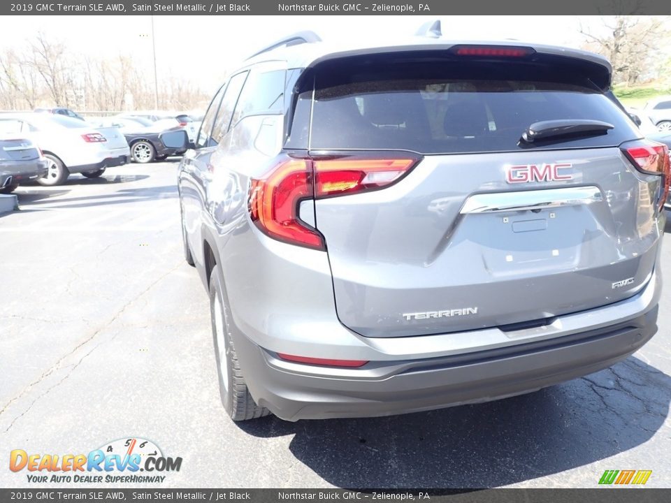 2019 GMC Terrain SLE AWD Satin Steel Metallic / Jet Black Photo #4