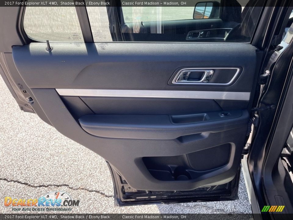 2017 Ford Explorer XLT 4WD Shadow Black / Ebony Black Photo #14
