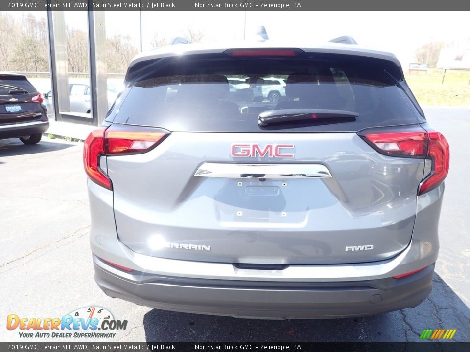 2019 GMC Terrain SLE AWD Satin Steel Metallic / Jet Black Photo #5