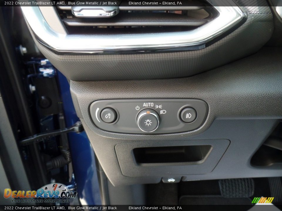 2022 Chevrolet TrailBlazer LT AWD Blue Glow Metallic / Jet Black Photo #22