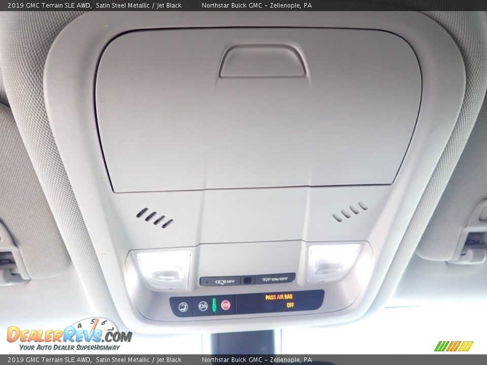 2019 GMC Terrain SLE AWD Satin Steel Metallic / Jet Black Photo #27
