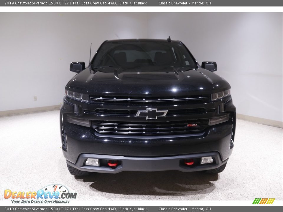 2019 Chevrolet Silverado 1500 LT Z71 Trail Boss Crew Cab 4WD Black / Jet Black Photo #2