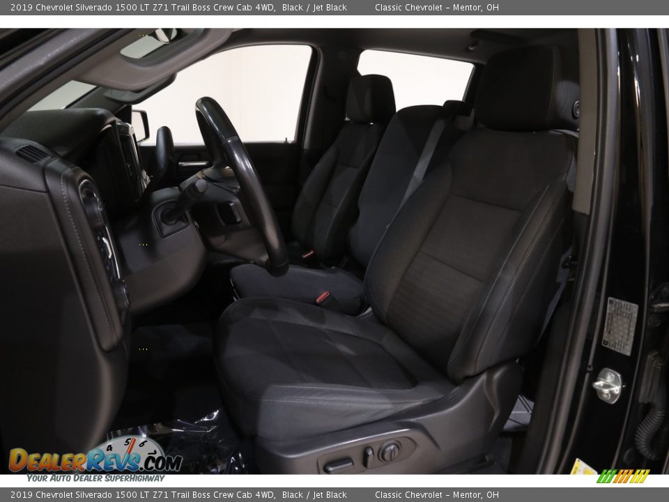 2019 Chevrolet Silverado 1500 LT Z71 Trail Boss Crew Cab 4WD Black / Jet Black Photo #5