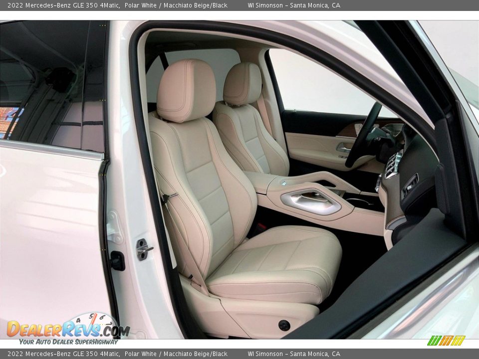 Macchiato Beige/Black Interior - 2022 Mercedes-Benz GLE 350 4Matic Photo #5