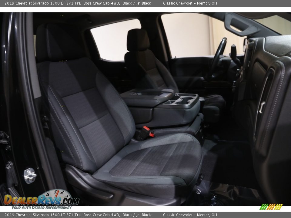 2019 Chevrolet Silverado 1500 LT Z71 Trail Boss Crew Cab 4WD Black / Jet Black Photo #15