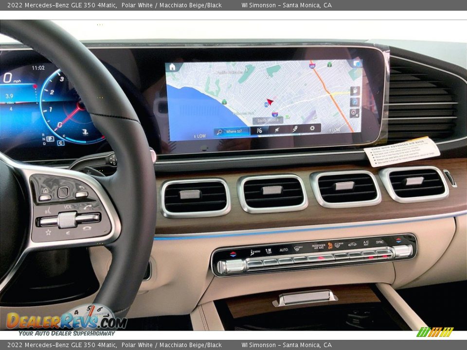 Navigation of 2022 Mercedes-Benz GLE 350 4Matic Photo #7