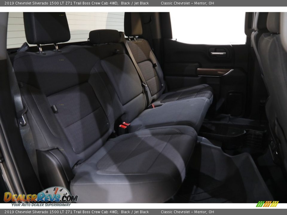 2019 Chevrolet Silverado 1500 LT Z71 Trail Boss Crew Cab 4WD Black / Jet Black Photo #16