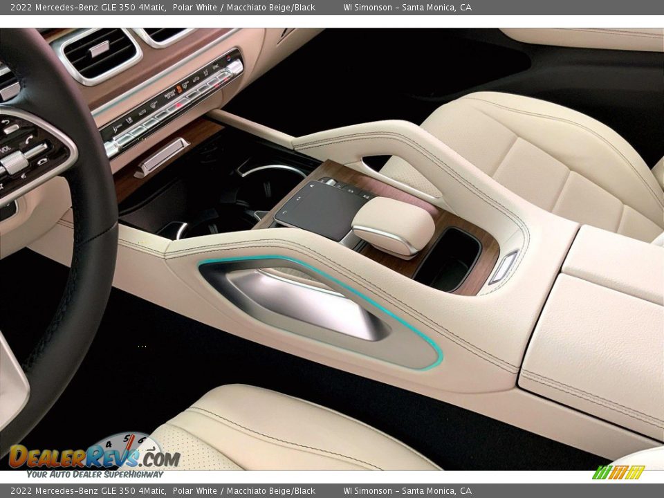2022 Mercedes-Benz GLE 350 4Matic Polar White / Macchiato Beige/Black Photo #8
