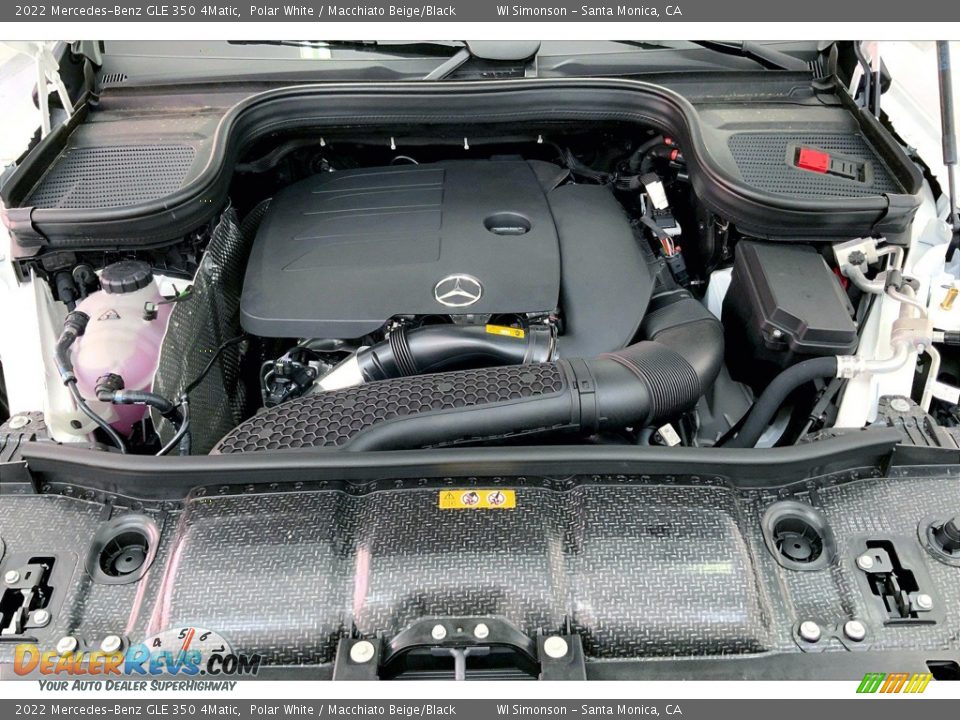 2022 Mercedes-Benz GLE 350 4Matic Polar White / Macchiato Beige/Black Photo #9