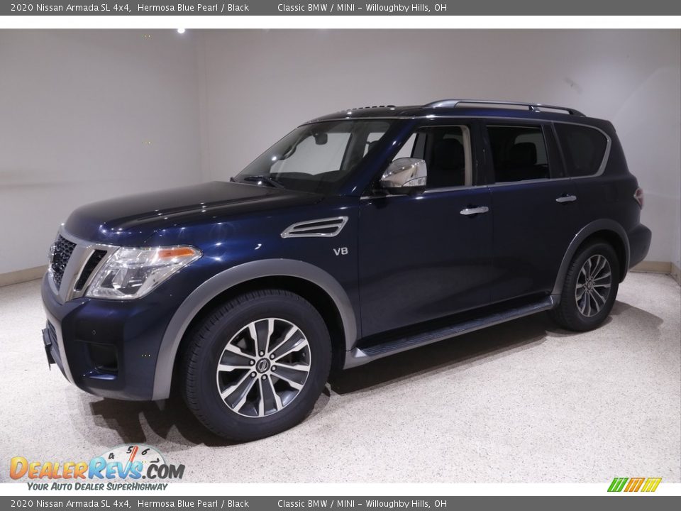 Front 3/4 View of 2020 Nissan Armada SL 4x4 Photo #3