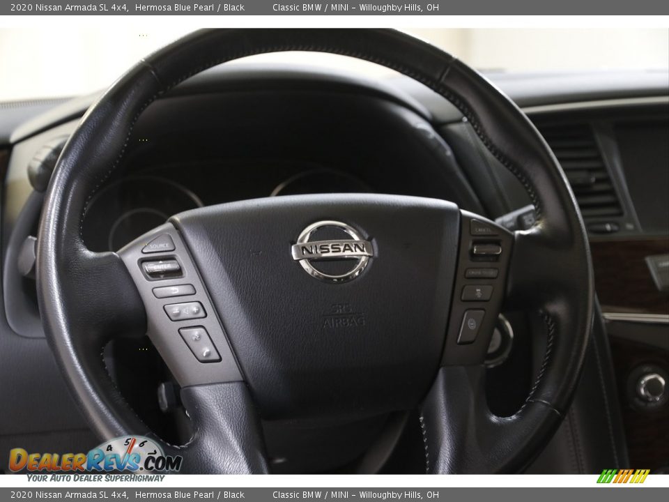 2020 Nissan Armada SL 4x4 Steering Wheel Photo #7