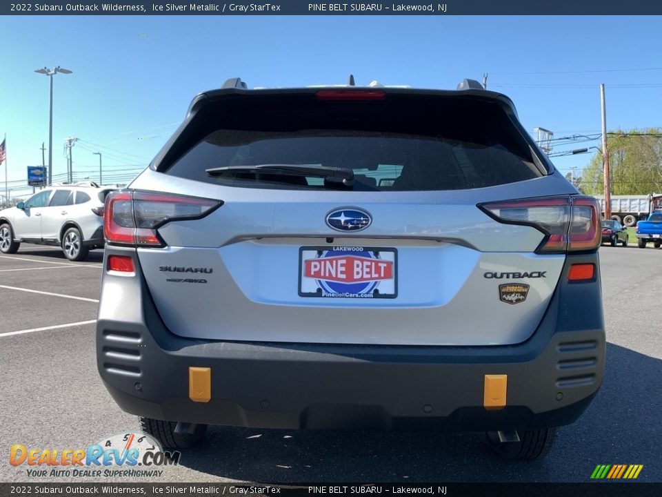 2022 Subaru Outback Wilderness Ice Silver Metallic / Gray StarTex Photo #7