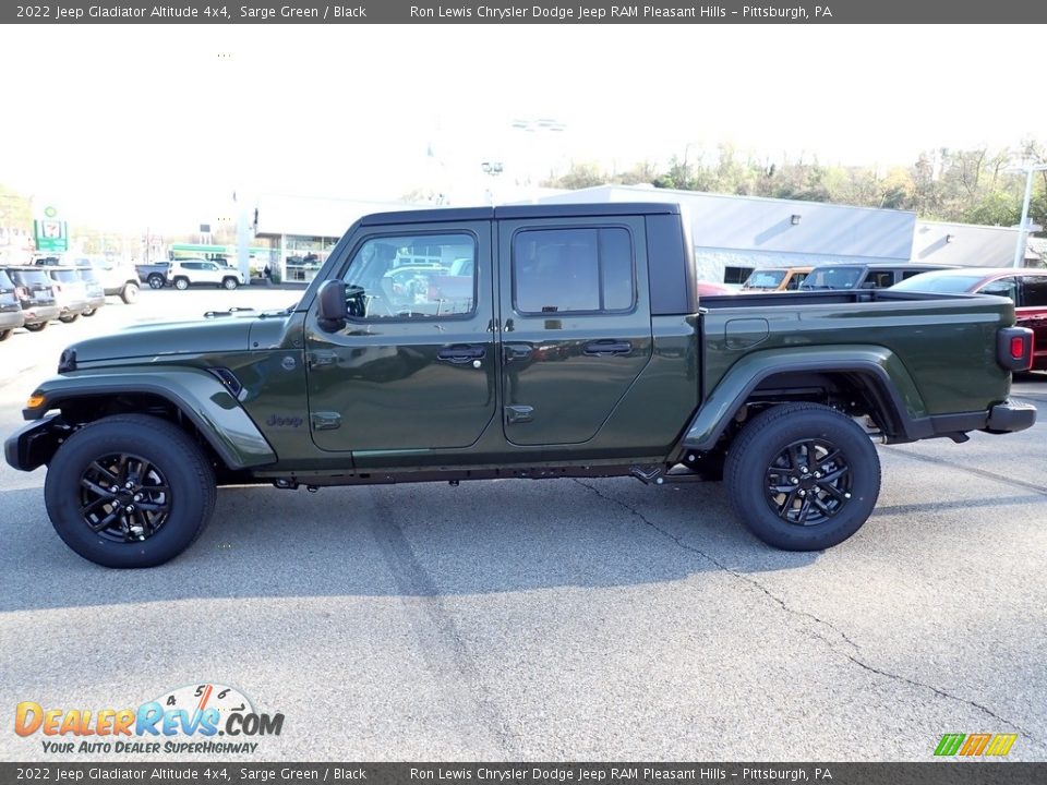 2022 Jeep Gladiator Altitude 4x4 Sarge Green / Black Photo #2