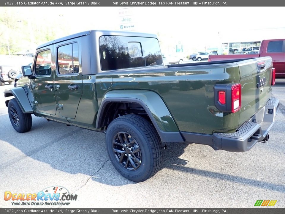 2022 Jeep Gladiator Altitude 4x4 Sarge Green / Black Photo #3