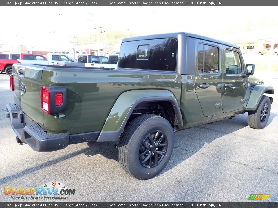 2022 Jeep Gladiator Altitude 4x4 Sarge Green / Black Photo #5